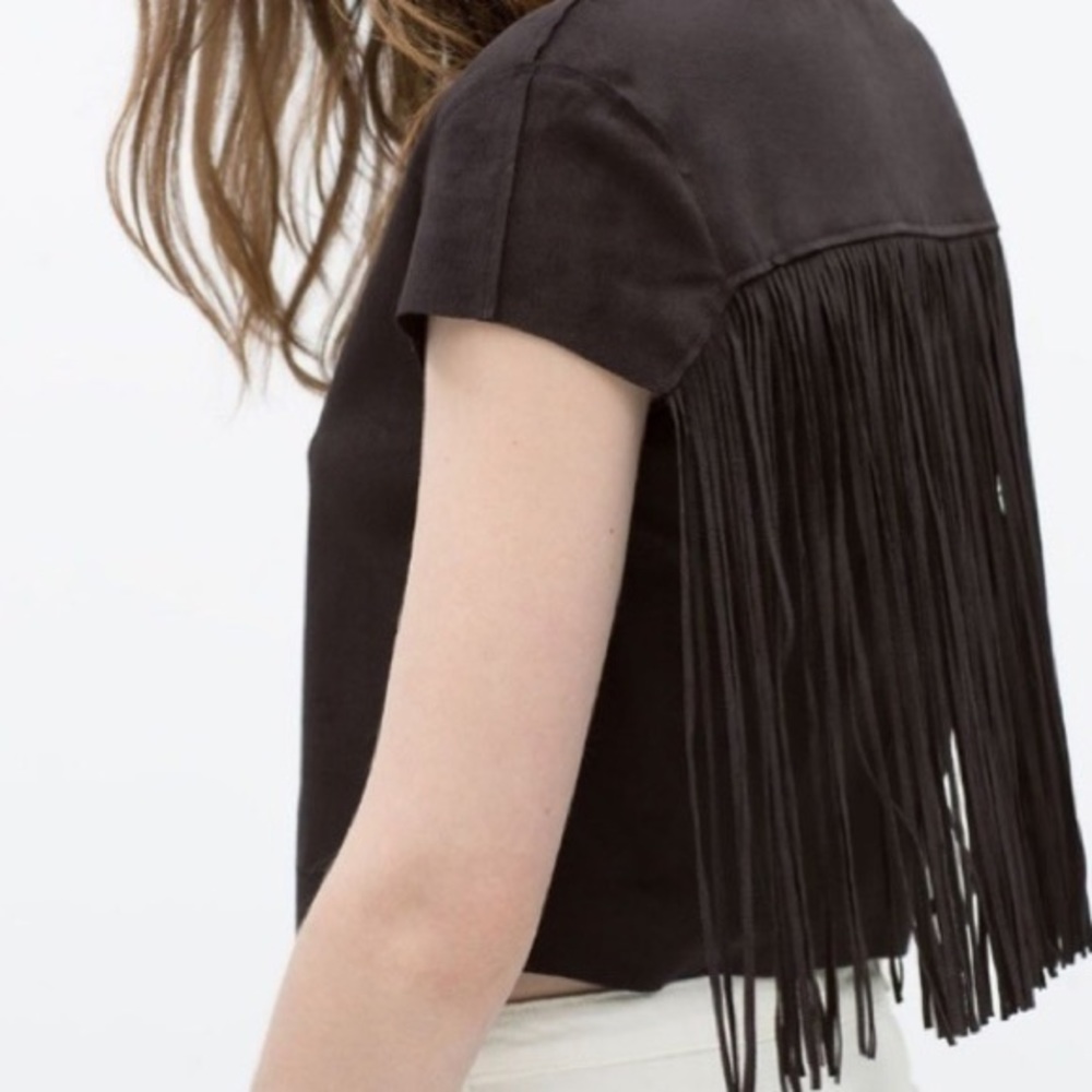 🚨SALE🚨 Zara suede top